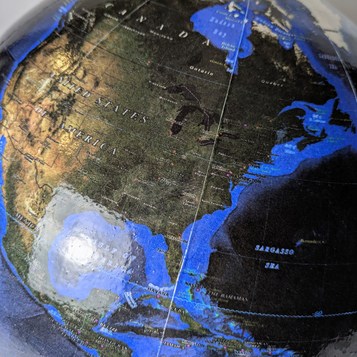 36cm Satellite World Globe