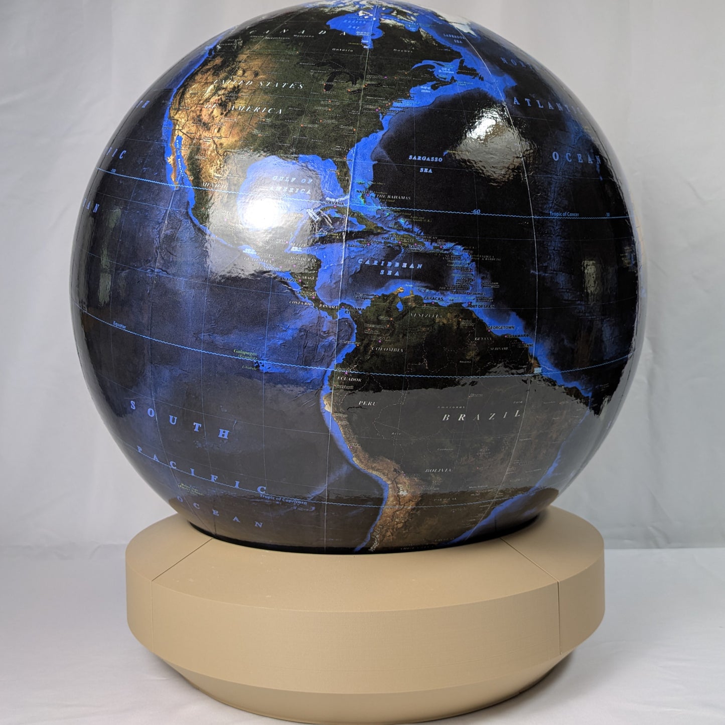 50cm Satellite World Globe