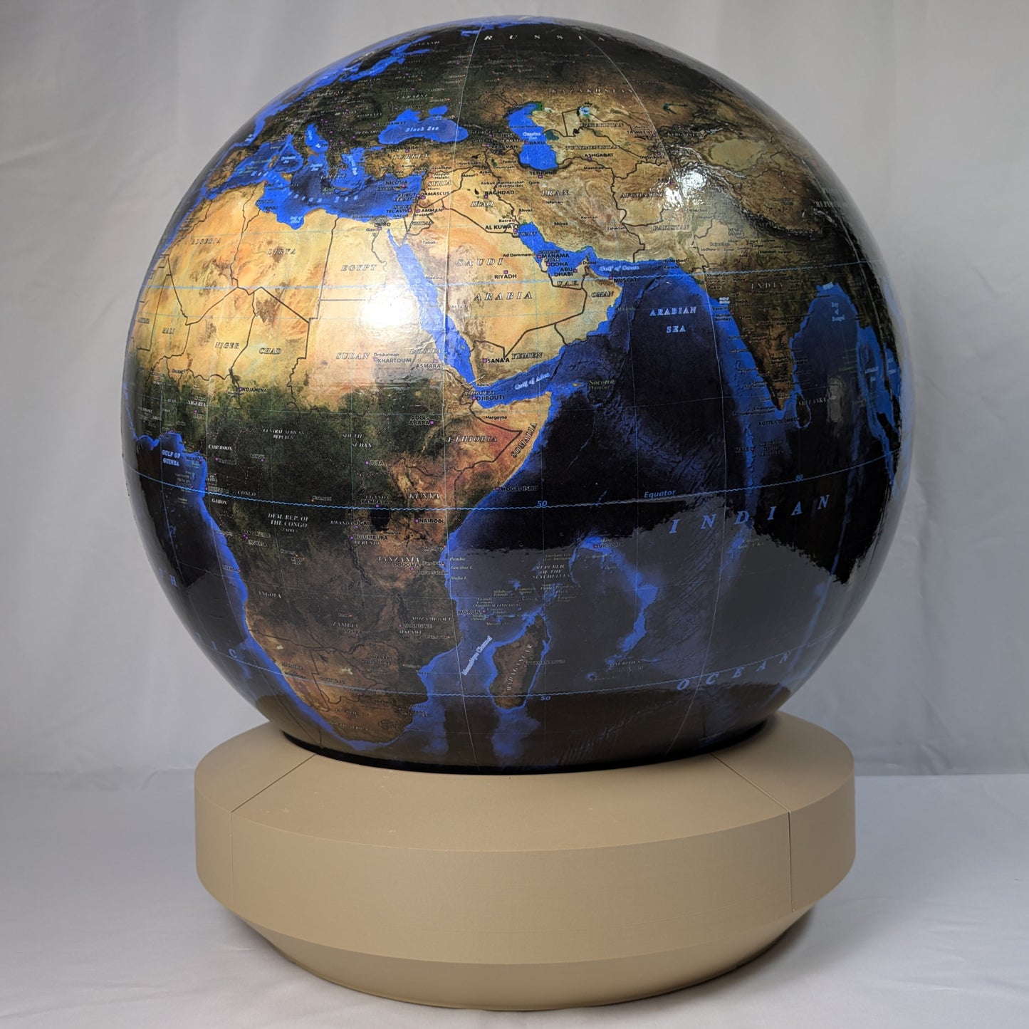 50cm Satellite World Globe