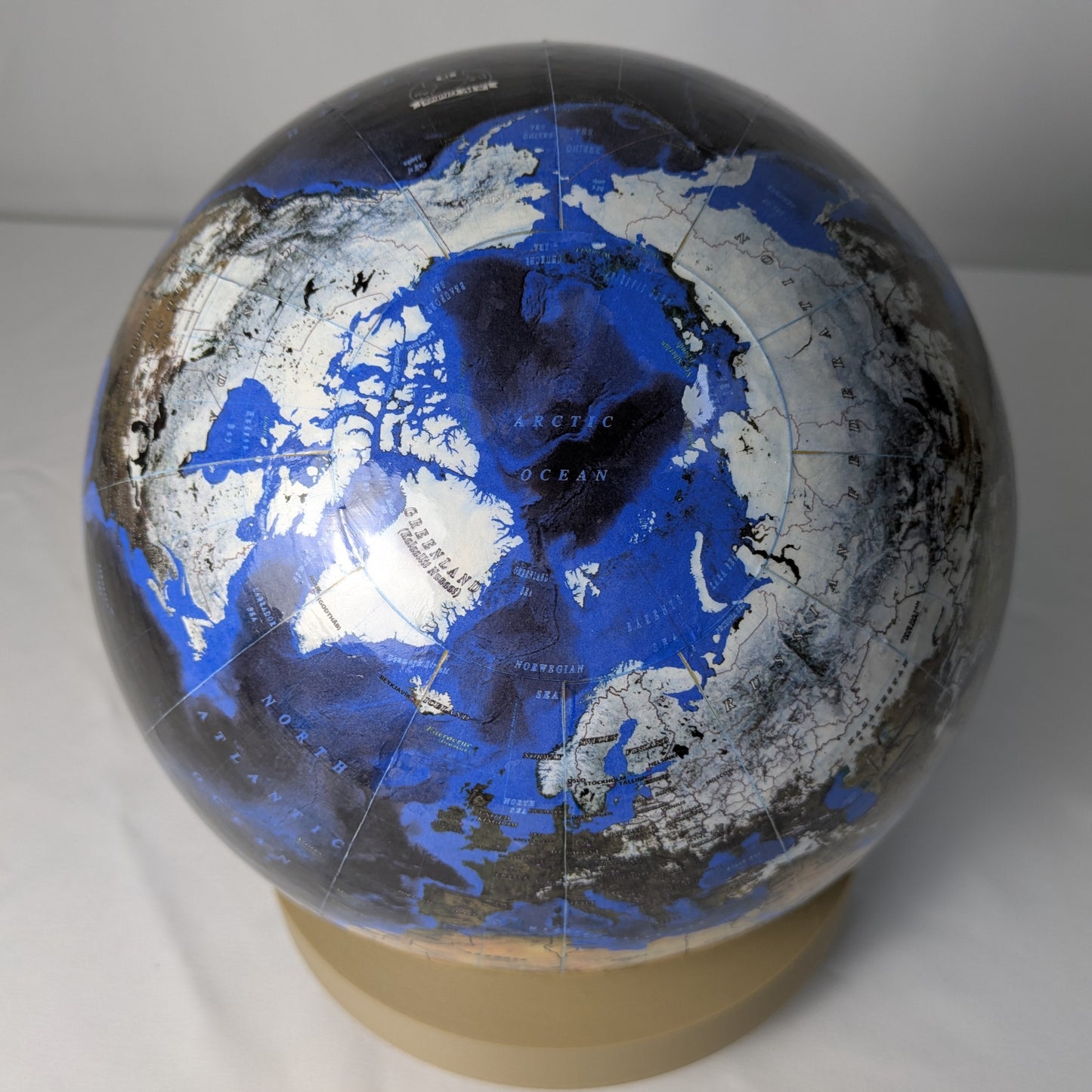 22cm Satellite World Globe