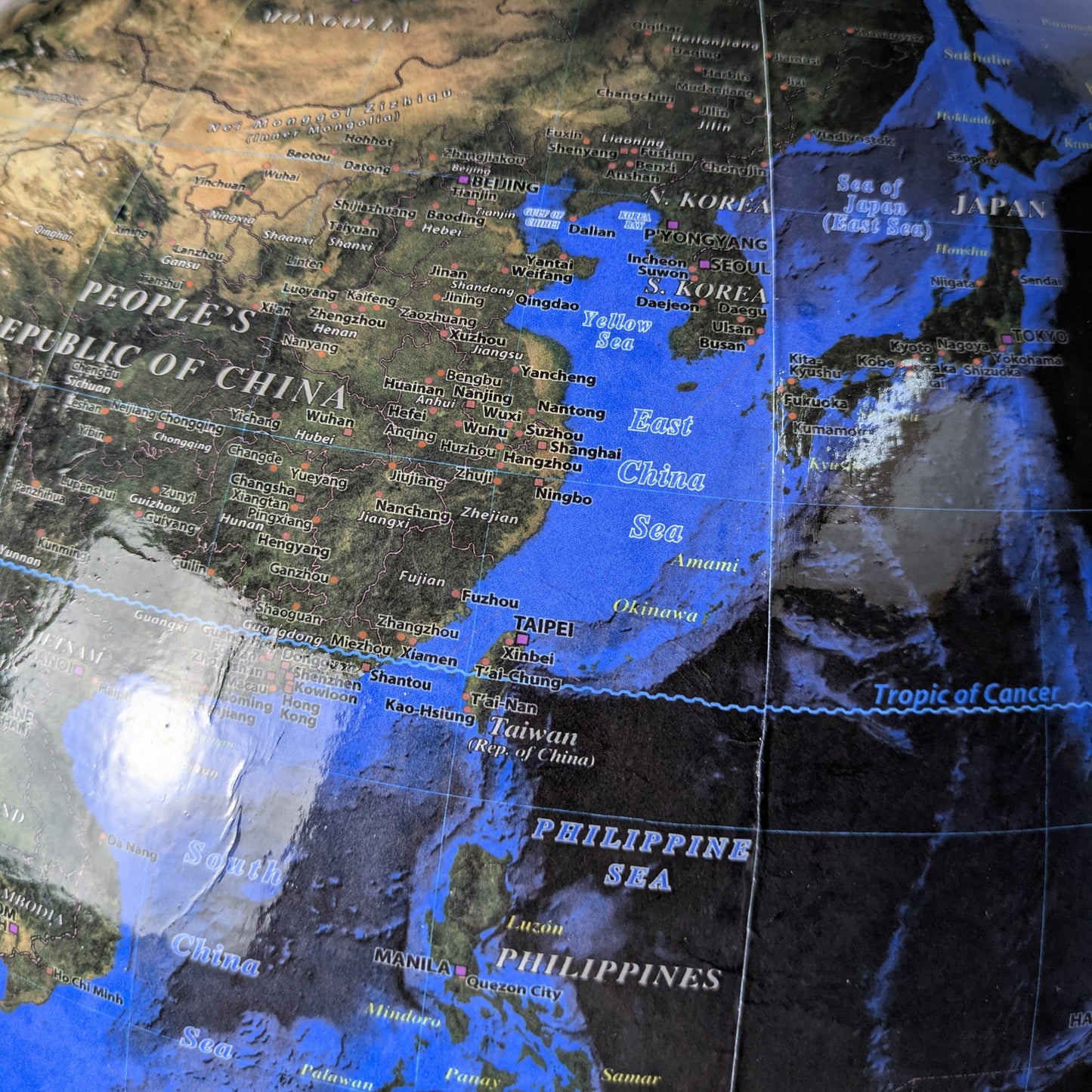 50cm Satellite World Globe