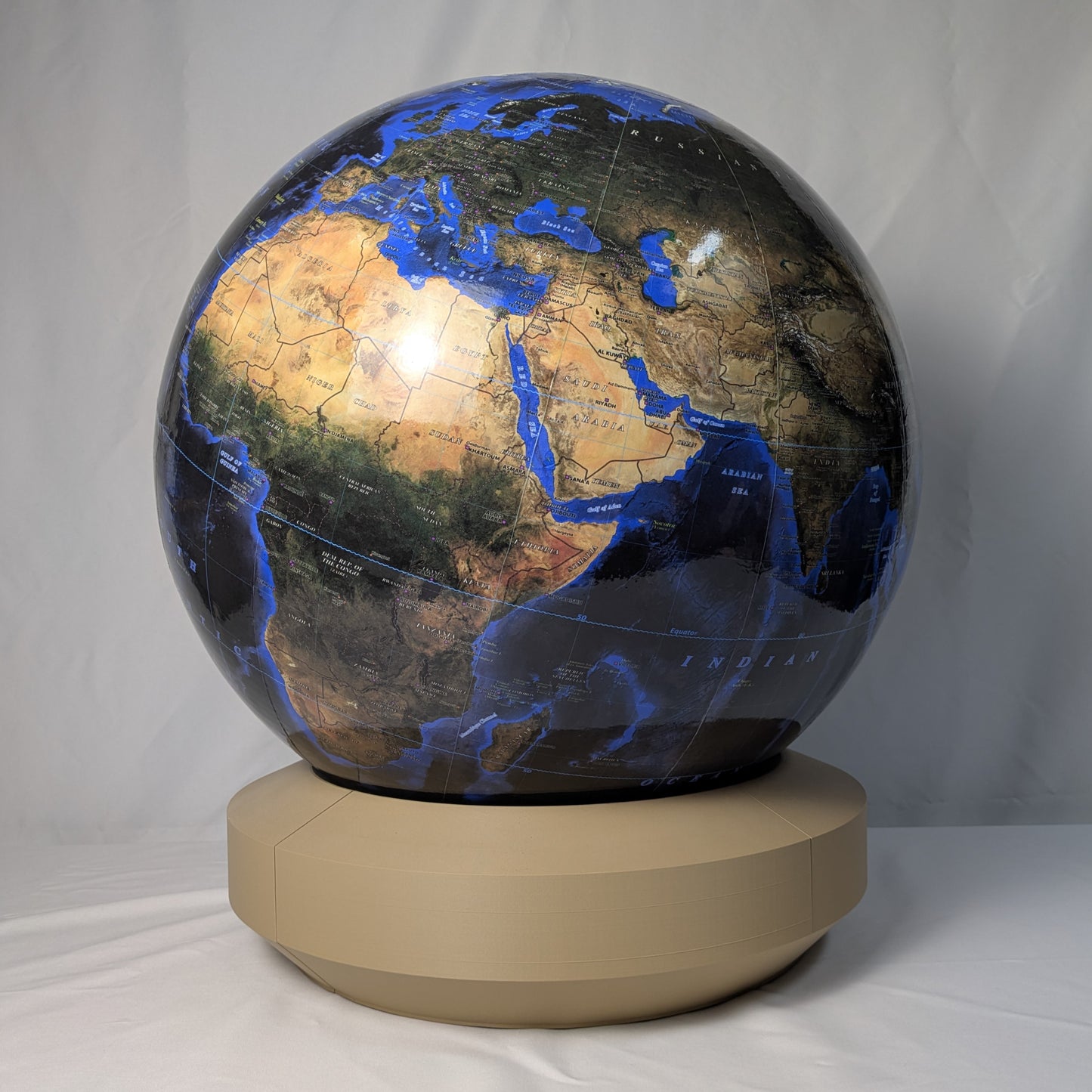 50cm Satellite World Globe