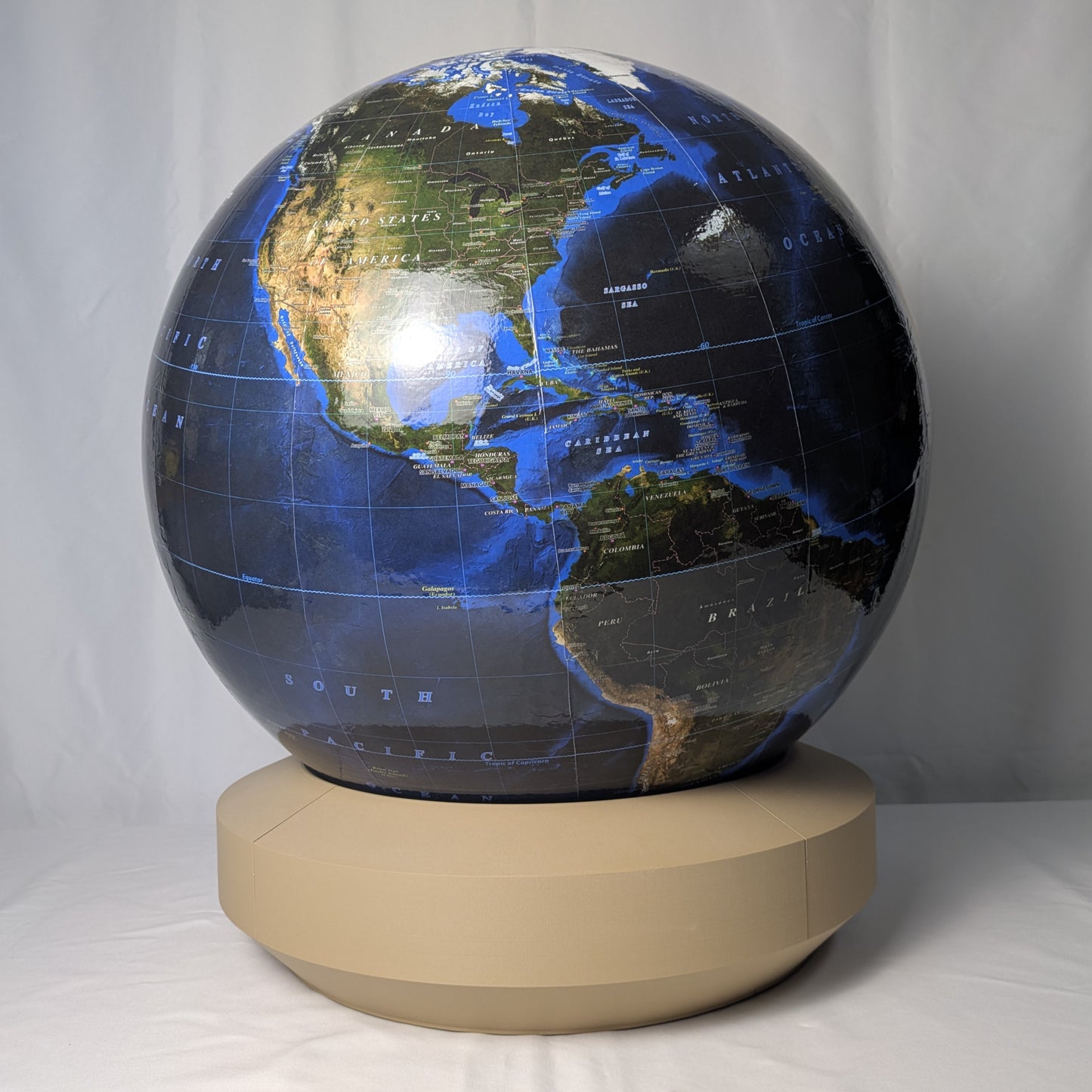 50cm Satellite World Globe - Summer Edition
