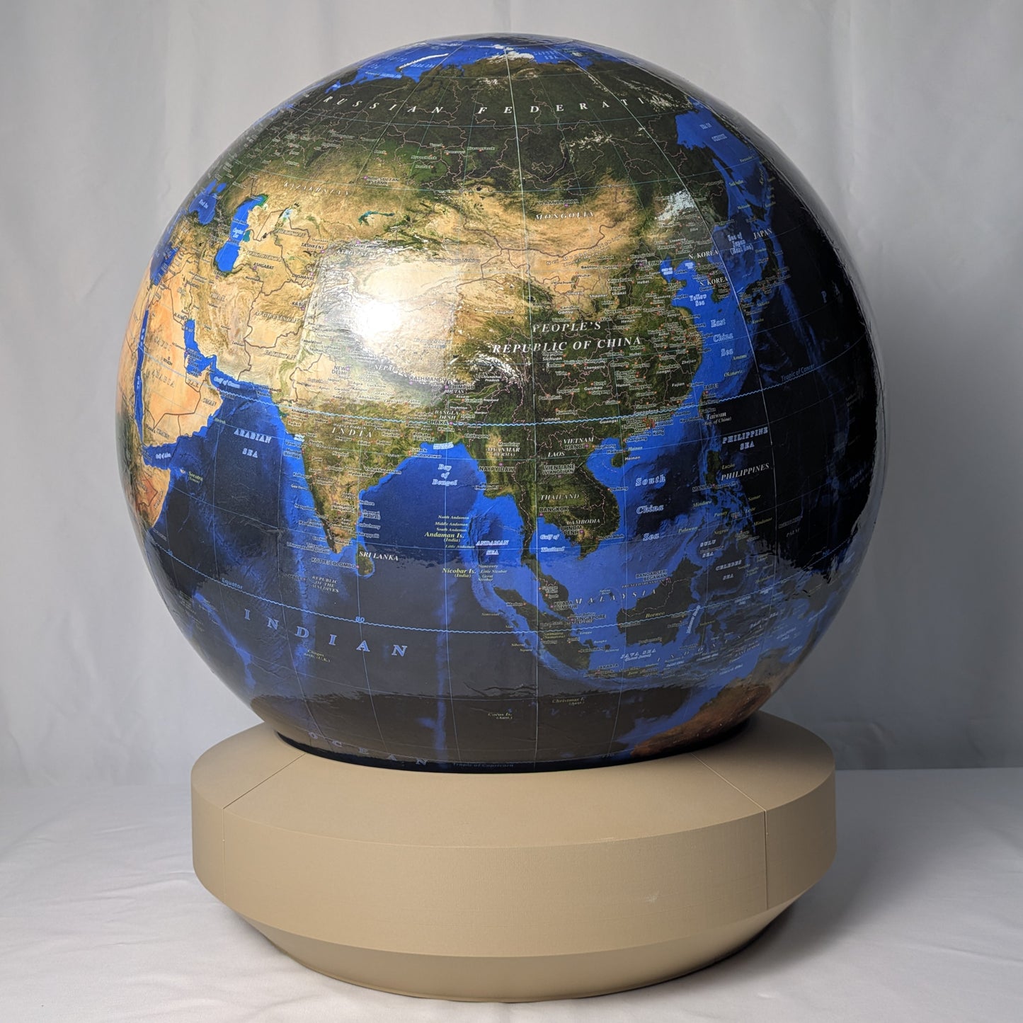 50cm Satellite World Globe - Summer Edition