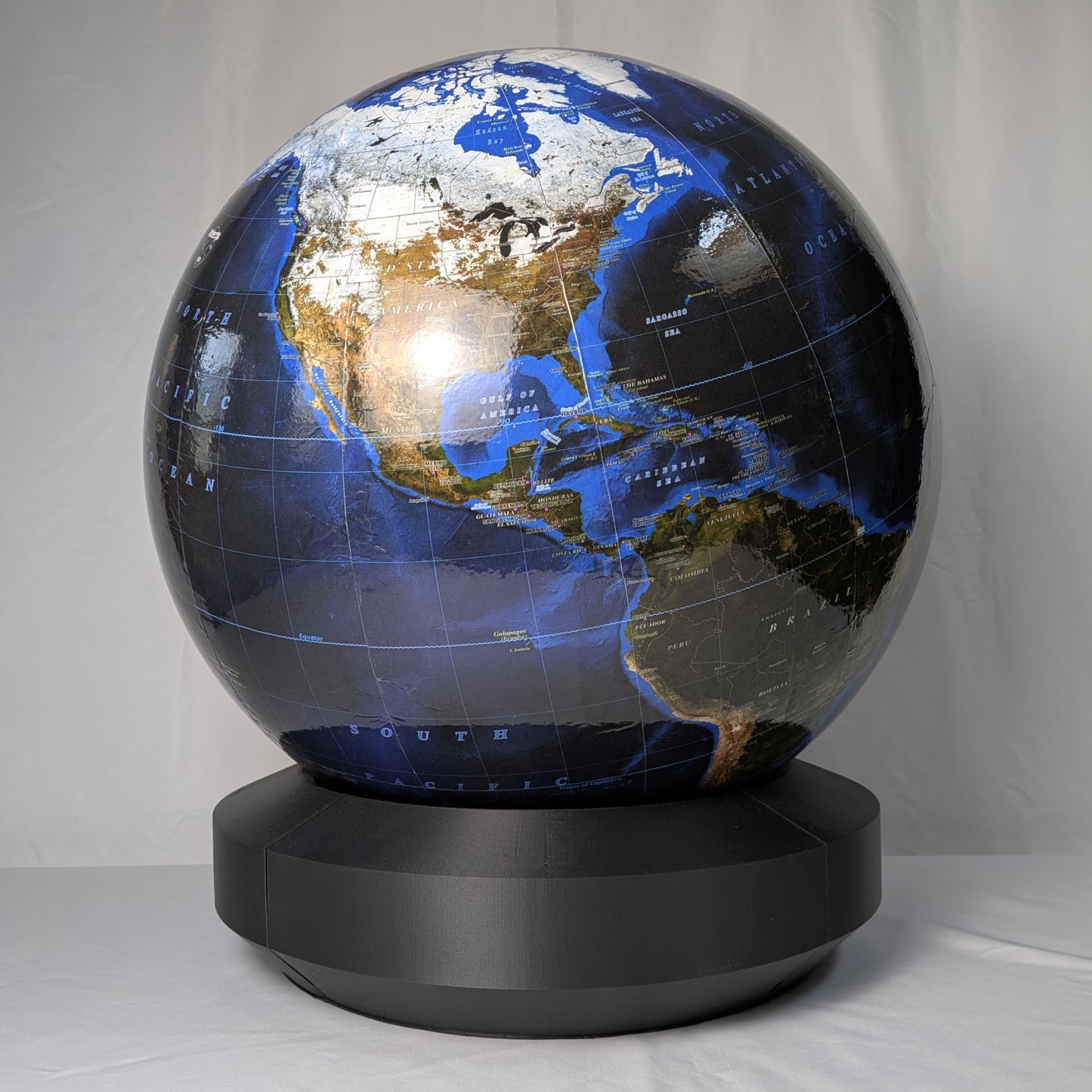50cm Satellite World Globe - Winter Edition