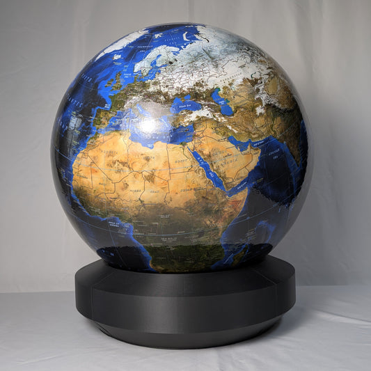 50cm Satellite World Globe - Winter Edition