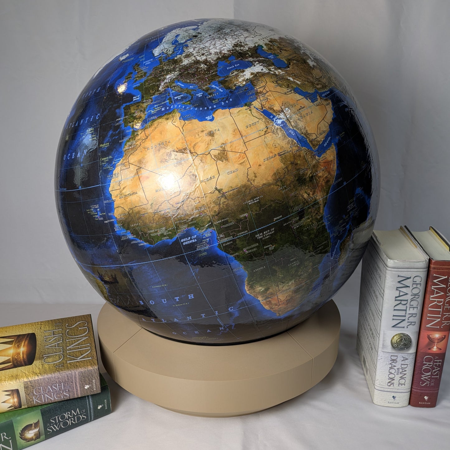 50cm Satellite World Globe - Winter Edition