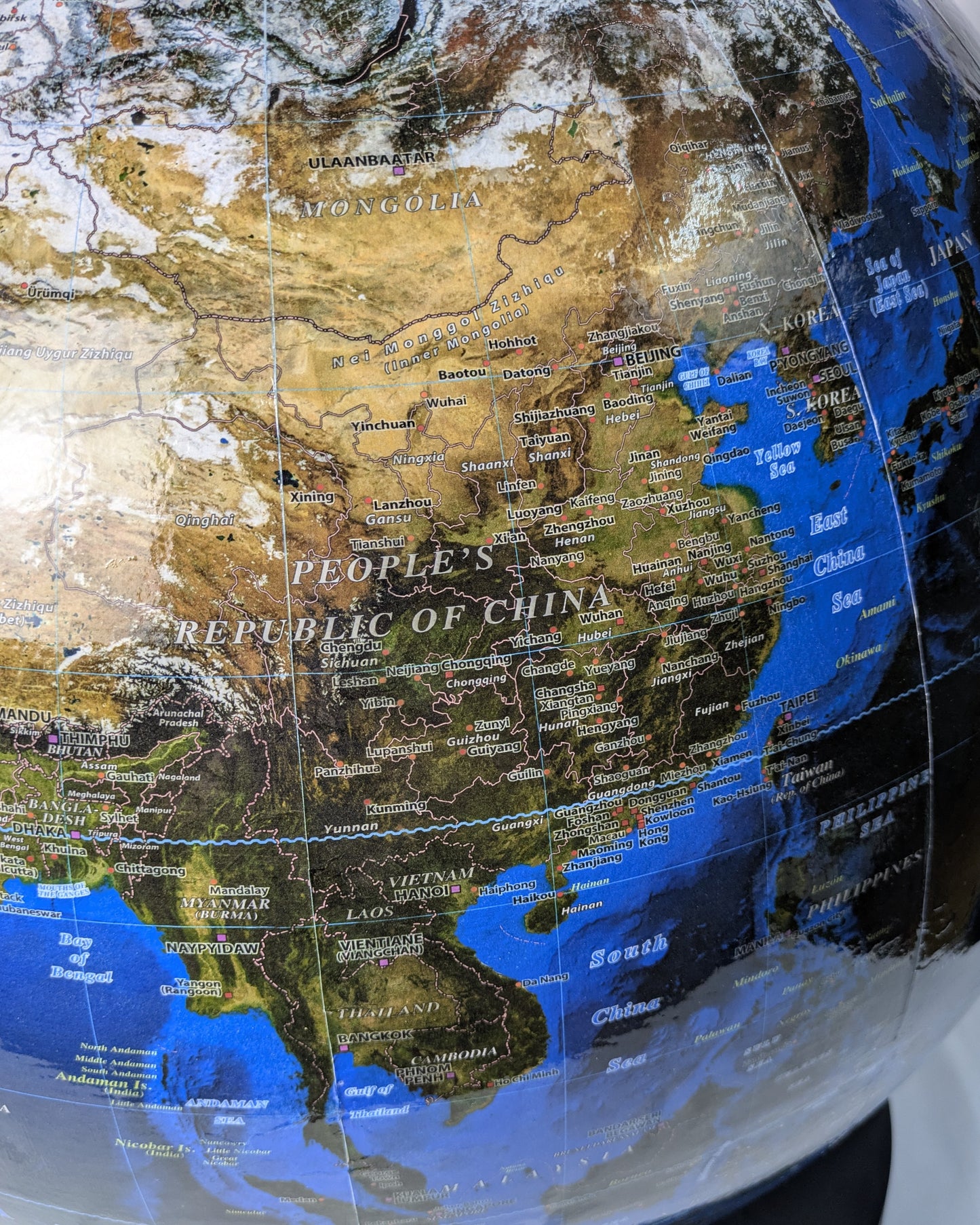 65cm Satellite World Globe - Autumn Edition