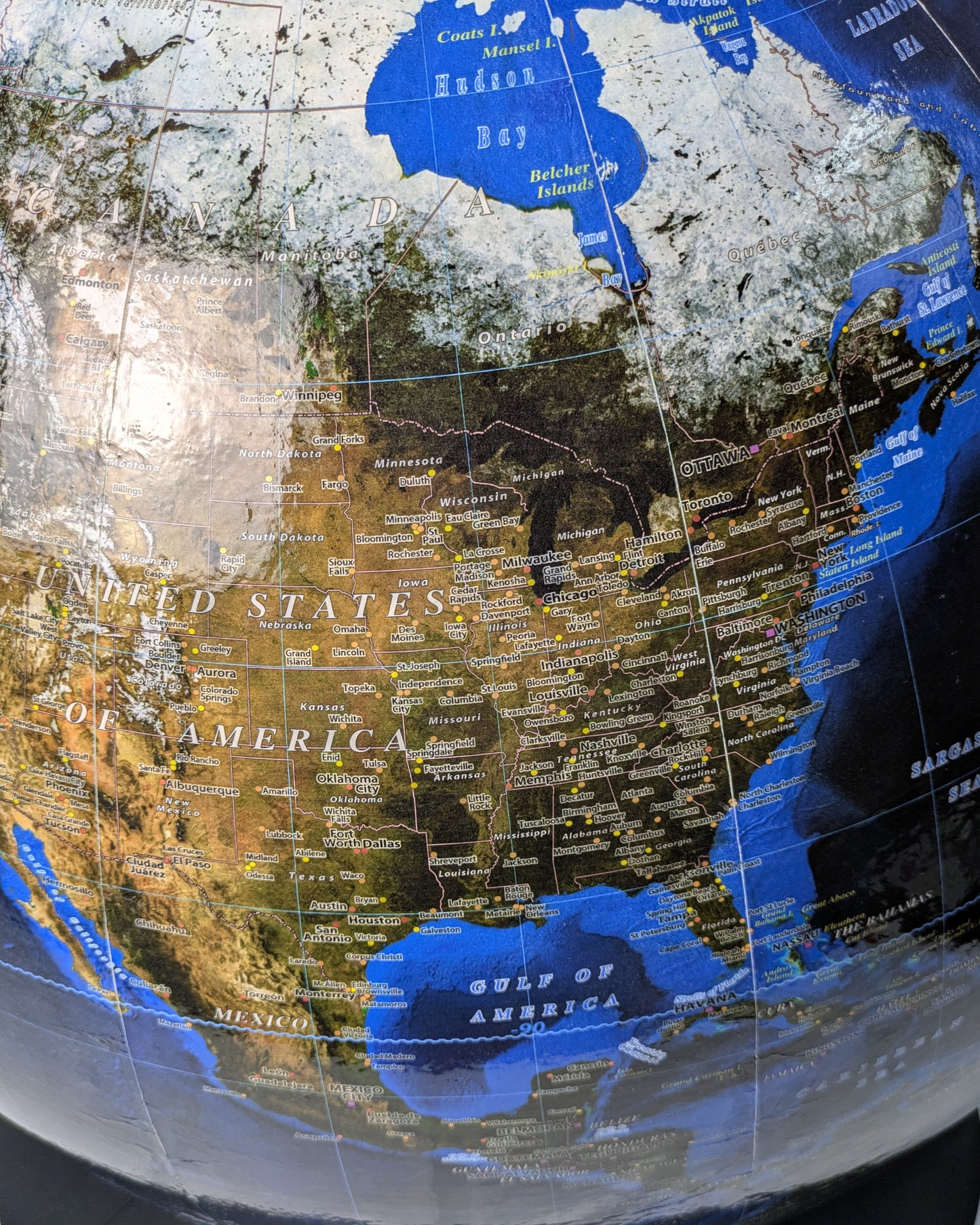 65cm Satellite World Globe - Autumn Edition